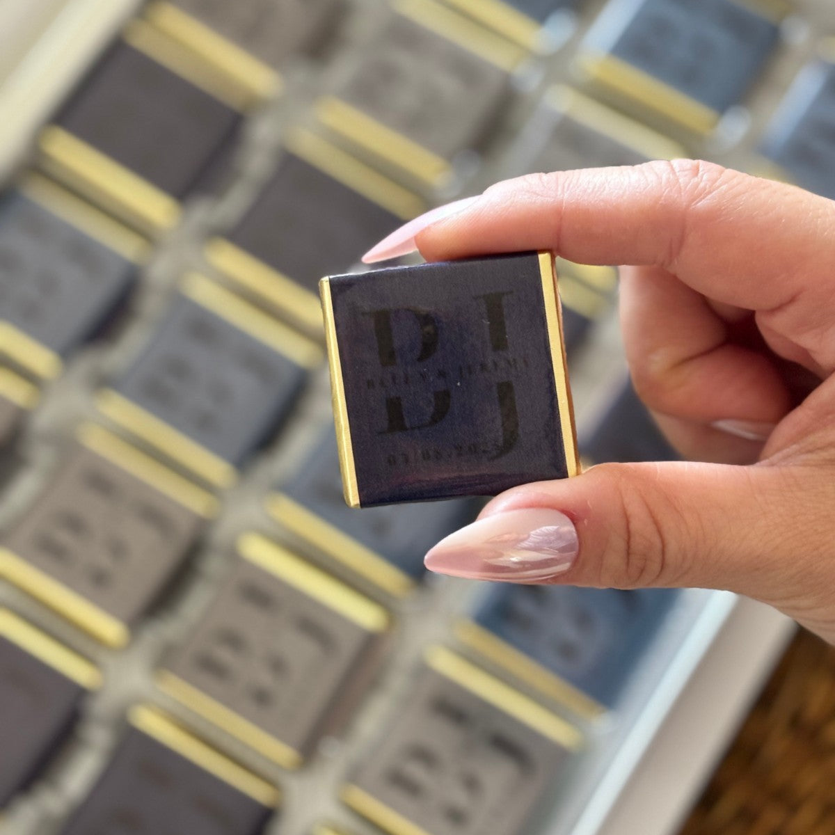 Customized Wedding Chocolate Natural Series
