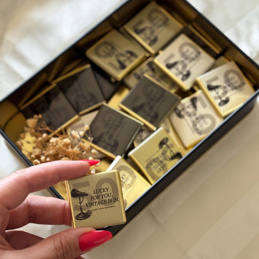 Personalized Birthday Chocolate Favors