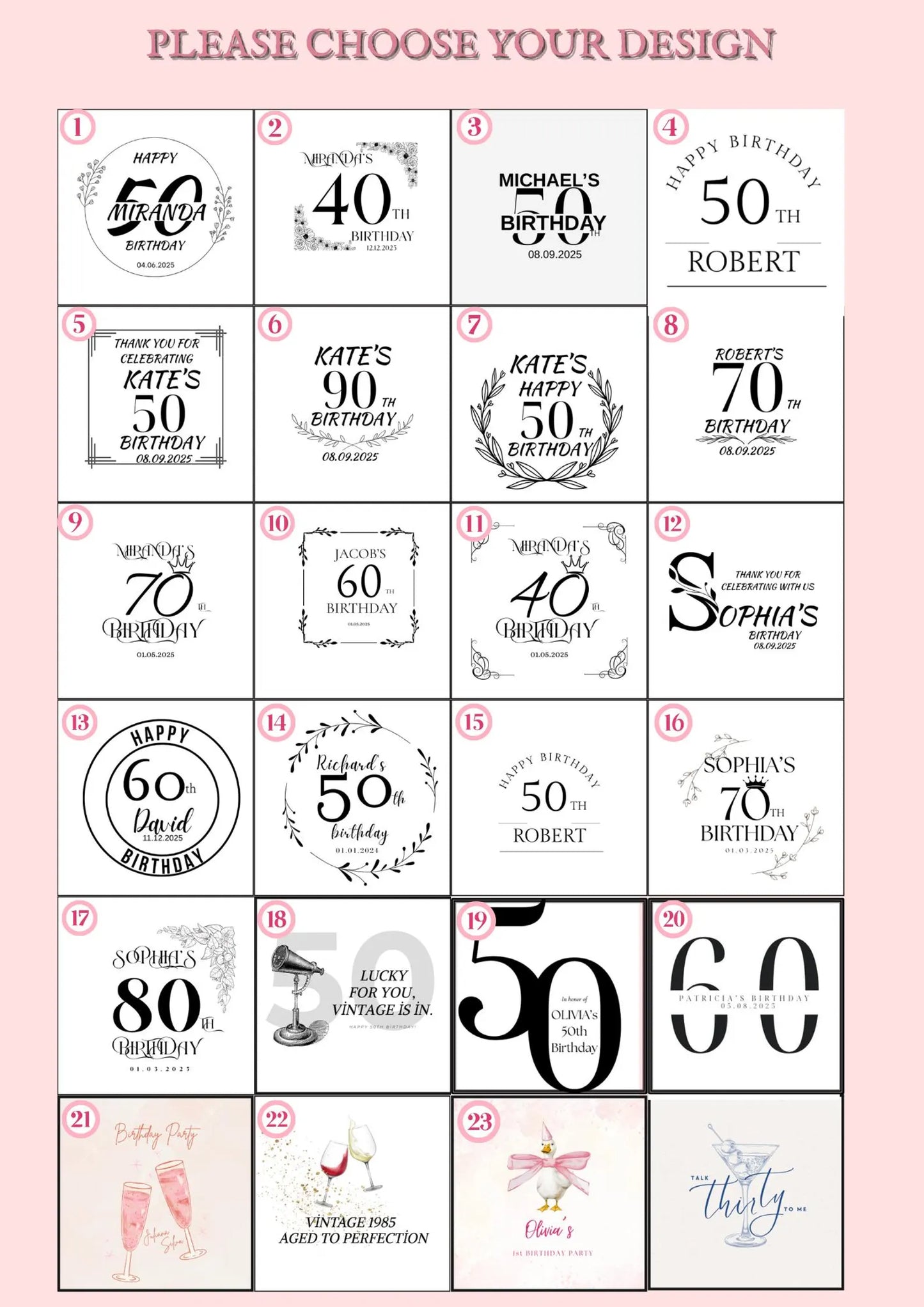 Handmade Epoxy Resin Magnet Birthday Favors