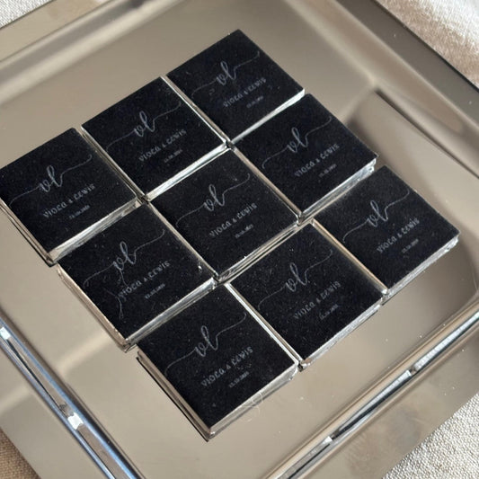 Customized Wedding Chocolate Midnight Series